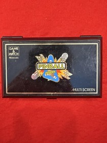 Nintendo GAME And & WATCH Pinball Multi Screen 1983 Good Shape Works PB-59