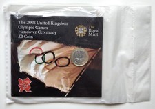 2008 OLYMPIC GAMES HANDOVER CEREMONY £2 COIN ROYAL MINT ORIGINAL SEALED PACK