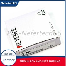 1PCS NEW Keyence FS-N10 Fiber Optic Sensor Amplifier US Free TAX