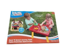 Kidoozie Tavolo Sensoriale per Bambini con Coperchio, 17 x 12,5 x 11 pollici, Età 2+