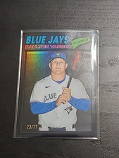 Daulton Varsho 2026 Heritage Chrome Black Refractor 23/77