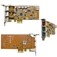 Dell Powered USB PCIe PUB1200XL Card 3x12V PUB1200XLX100 GN530 0GN530 Like Ne...