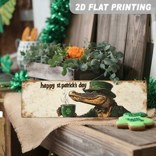 2D Vintage St. Patrick'S Day Metal Sign Wall Hanging Plaque Room Kitchen Decor