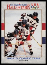 1991 Impel U.S. Olympic Hall of Fame #62 1980 U.S. Olympic Team USA  Hockey