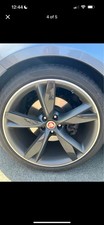 Set Of 4 Jaguar F Type 20" Blade Wheels Carbon OEM Alloys T2R20830 T2R20831