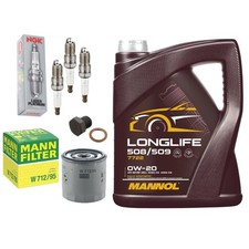 5L MANNOL LONGLIFE 508/509 0W20 SERVICE KIT FOR VW POLO SE 1.0 MK6 2017+