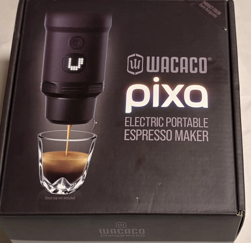 Wacaco Pixapresso battery-powered portable espresso maker