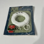 Vintage 1964 Hasbro GI Joe Action Sailor life ring 7627 with card helmet MOC