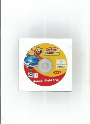 Jump Start Advanced Kindergarten: Animal Field Trip (Disc 2 Only) (PC), VG