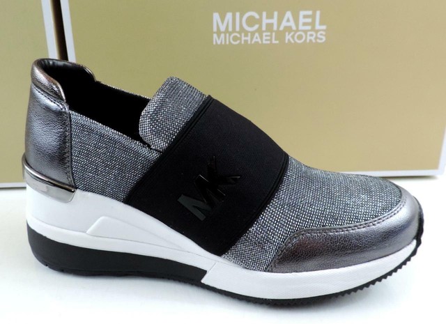 michael kors trainer wedge