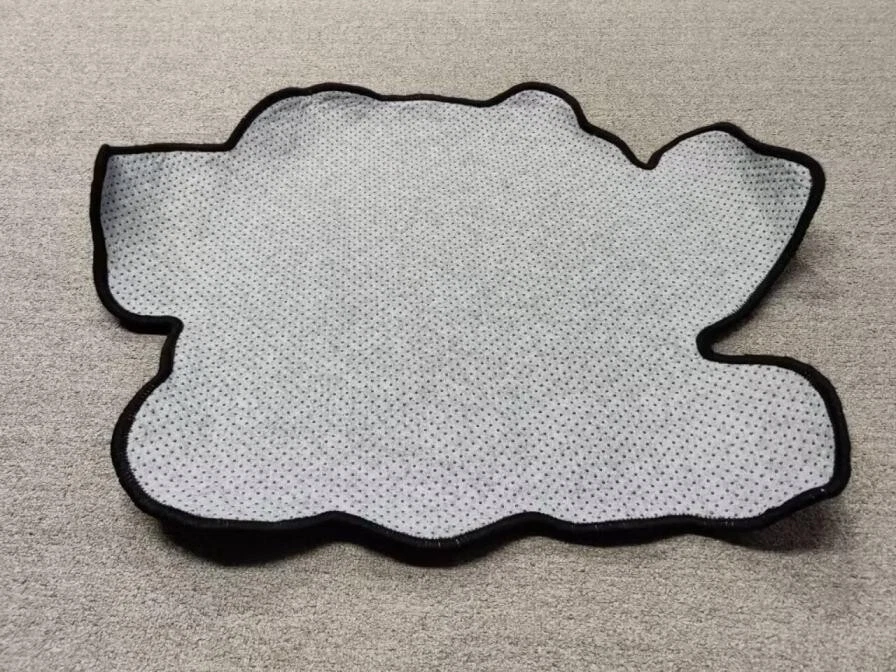 KanKan Best Friends Frog Shaped Floor Mat Washable Area Runner Rug for Living Room