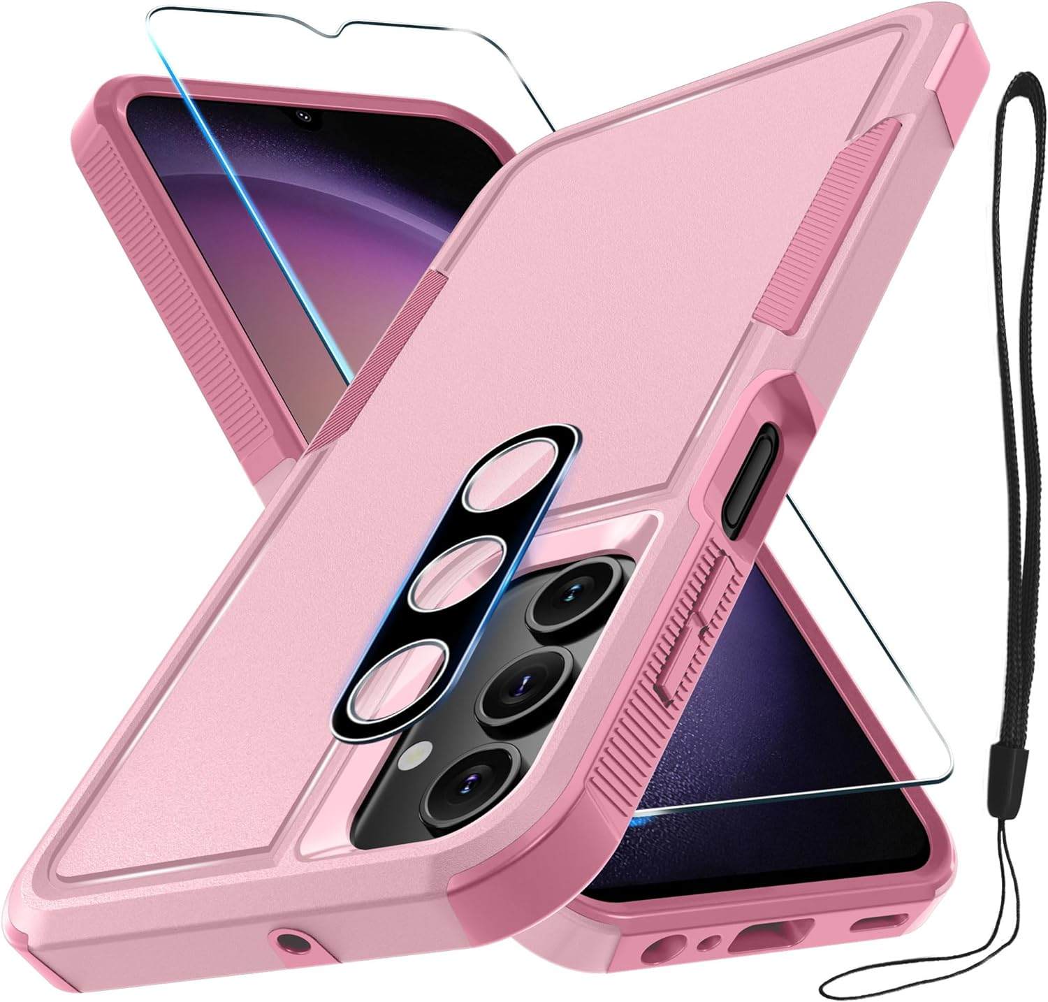Case for Samsung Galaxy A15 5G, Full Body Heavy Duty Rugged Shockproof Protectiv