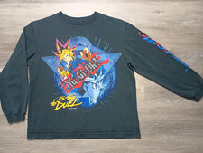 Yu-Gi-Oh T Shirt vtg 1996 Takahashi Youth Med Let's Duel RARE print manga Anime