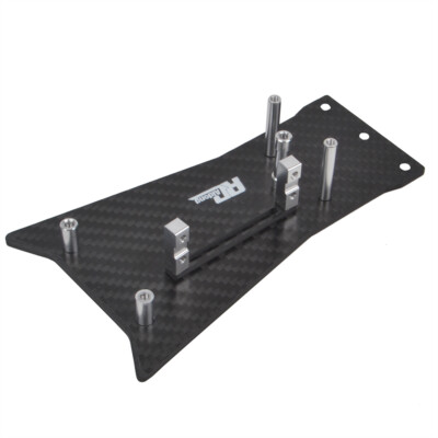 Carbon Lower Chassis Low CG Für Traxxas 1/10 Drag Slash C10 Slash Modified