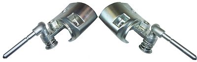 1971-1975 Buick LeSabre Luxus Centurion new convertible top sun visor brackets