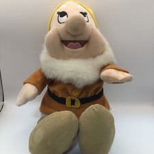 Happy - Snow White and the Seven Dwarfs 12" Plush Disney collectible