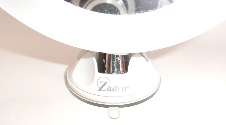 Zadro LED Lighted Z'Swivel Power Suction Mirror 10X Magnification Power 7.5"Tall - Image 4 of 4