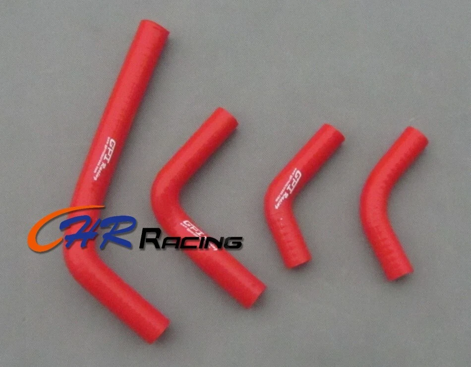Manguera radiador silicona roja para Honda CRF250 CRF250R CRF250X 2004-2009 05 06 07 Foto 3 de 4