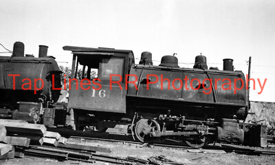 Enos Coal Mining Co. #16 Enosville IN 8-1937 BR&L 3' Gauge 0-4-0t Neu 5x8 Foto