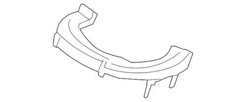Escudo de polvo para Ford (P/N BK2Z-18A047-A)