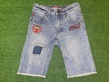 Tommy Hilfiger USA Speedway 85 Vintage Jean Capri Blue Denim Kids Sz 6