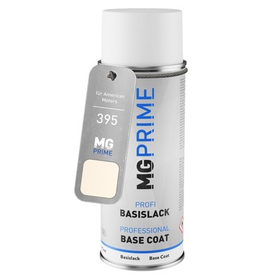 Autolack Spraydose für American Motors 395 66Z91 Glacier White Basislack