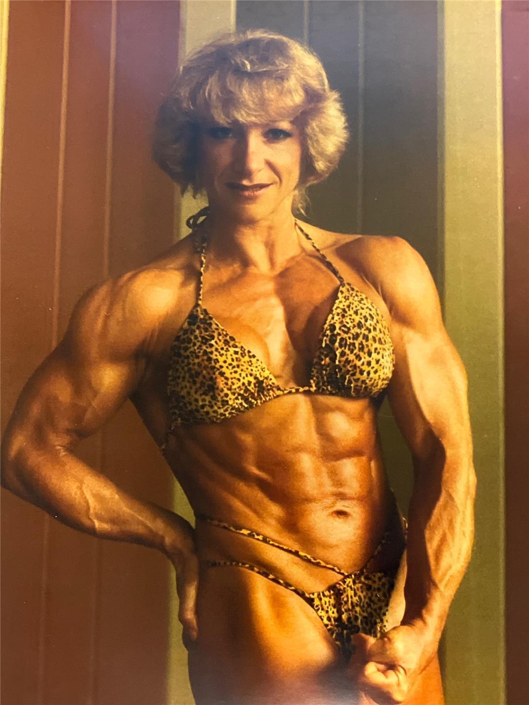 KAY BAXTER female bodybuilding muscle fitness photo (rp) eBay