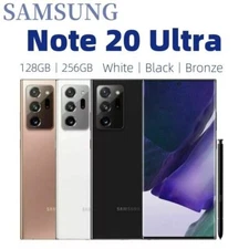 New Sealed Samsung Galaxy Note 20 Ultra 5G 128GB~512GB 12GB Factory Unlocked USA