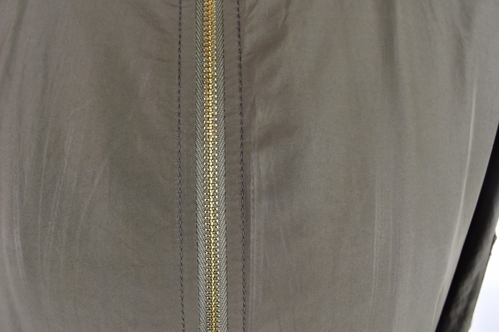 ZARA BASIC Green Windcheater Jacket size L Womens… - image 5