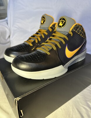 Size 10 - Nike Zoom Kobe 4 Protro 2019 Carpe Diem Black/Del Sol