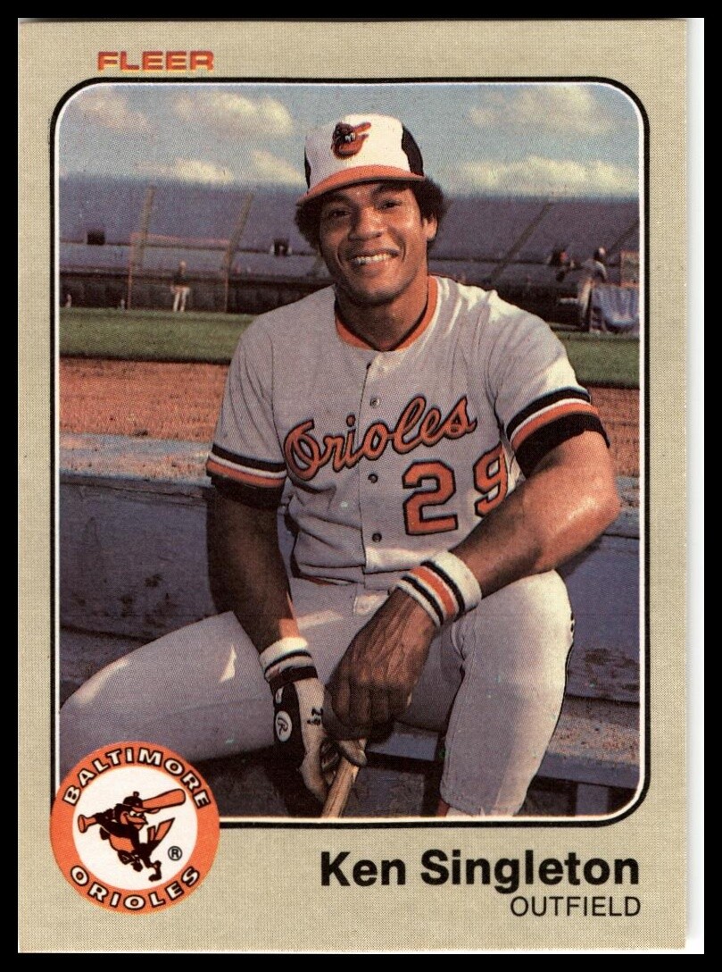 1983 Fleer #73 Ken Singleton