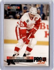 1992-93 Pro Set Steve Yzerman C Detroit Red Wings #247