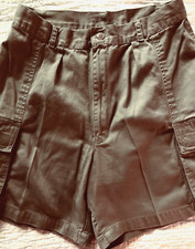 1980's Rear Bumper Women 13/14 Shorts Cargo Chino LARGE - 1 Owner Vintage