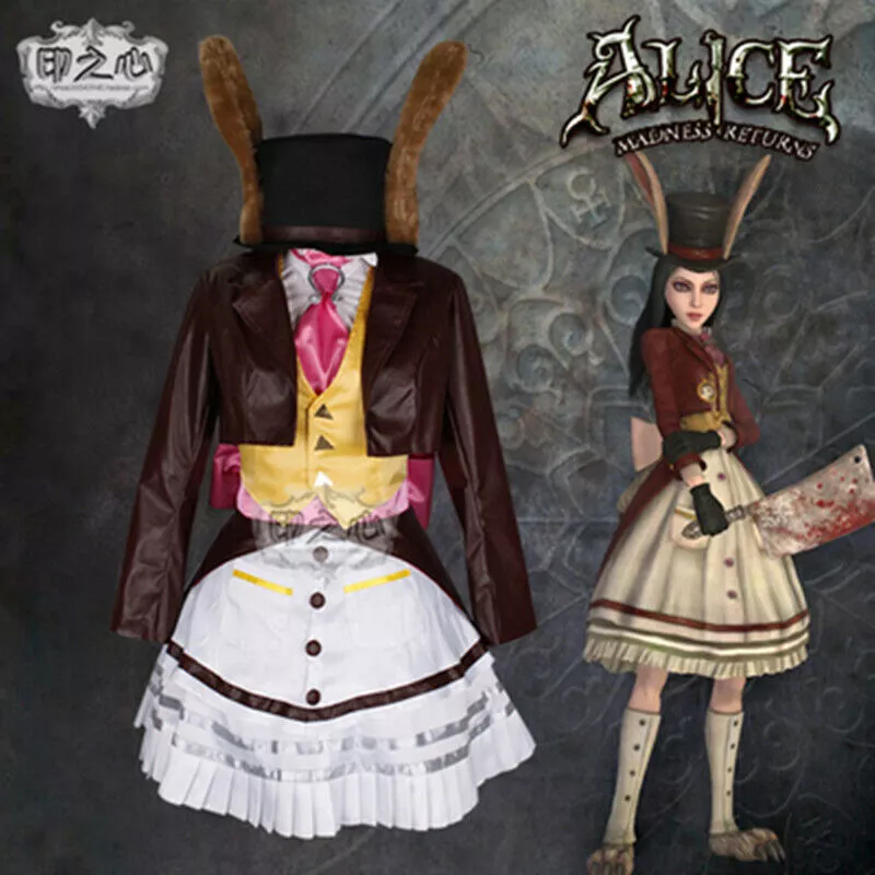 Cosplay Alice Madness Returns Costume Dress Alice 