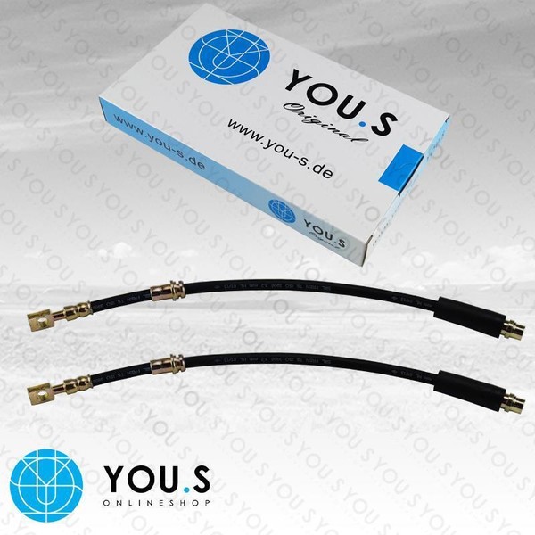 2 X BremsschläUche Vorne Links + Rechts FüR Opel Meriva B (10->) - 5562276-image
