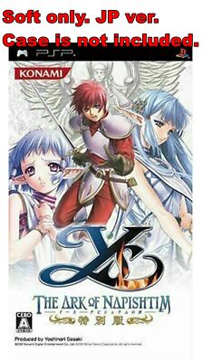 Sony PSP Soft Only PlayStationPortable Ys The Ark of Napishtim Special Edition
