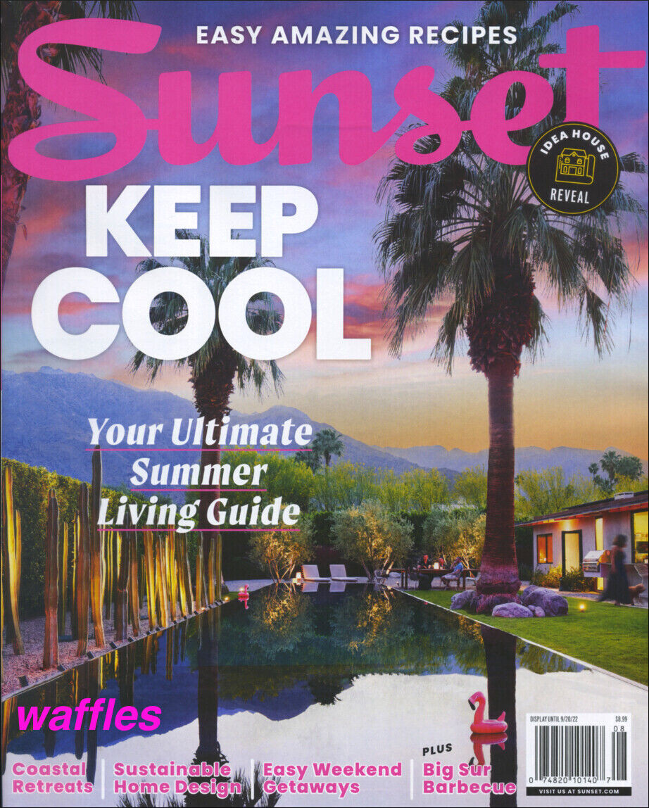 SUNSET MAGAZINE * AUGUST 2022 KEEP COOL / SUMMER LIVING * Brand New | eBay