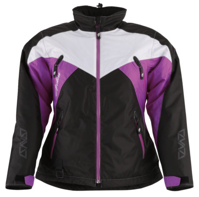 Arctiva 23 Damen Pivot 6 Jacke Mittel Schwarz/Lila/Weiß