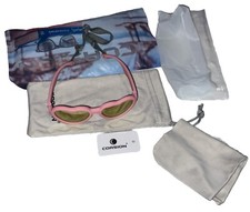 Flexible Heart Shaped Babies Infant First Mirrored Lenses Sunglasses New Pink