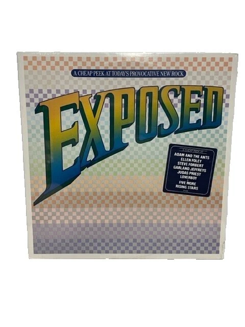 Discos de Vinil Exposta do Rock