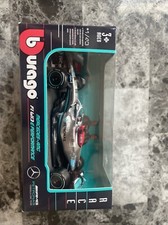 2022 44 Lewis Hamilton AMG Petronas Mercedes 1/43 Burago Formula 1 F1 Diecast