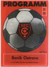 IFC 16.07.1988 HFC Chemie - Banik Ostrava, InterToto Cup