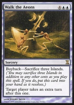 Walk the Aeons - Light Play MTG Time Spiral