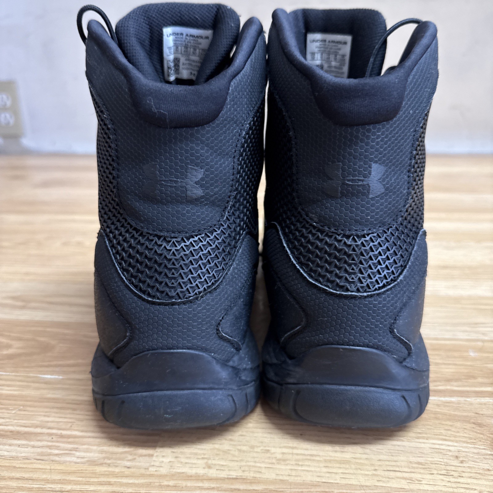 Under Armour Valsetz RTS Men's Black Tactical Boots Size 12 thumbnail 4