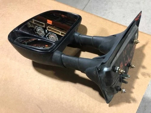 00 01 Ford F250 Super Duty USED LH Left Manual Dual Arm Extending Door Mirror