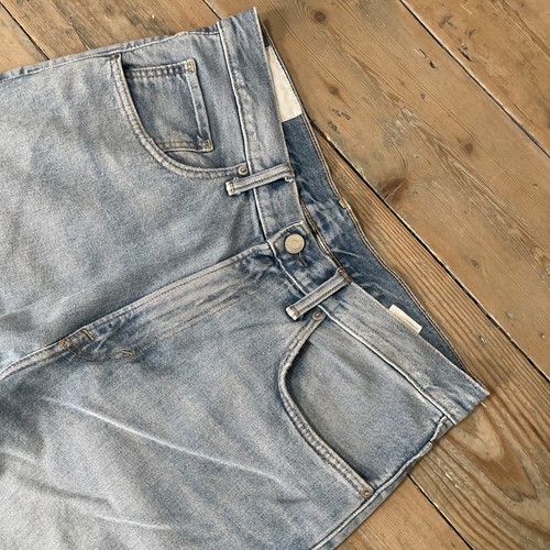H&M Baggy Loose Fit Mens Jeans 32 30 Washed denim blue - Picture 2 of 8