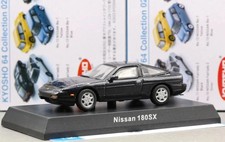 Kyosho 1/64 64 Collection 2 Nissan Silvia 180SX S13 RS13 1989 240SX Black