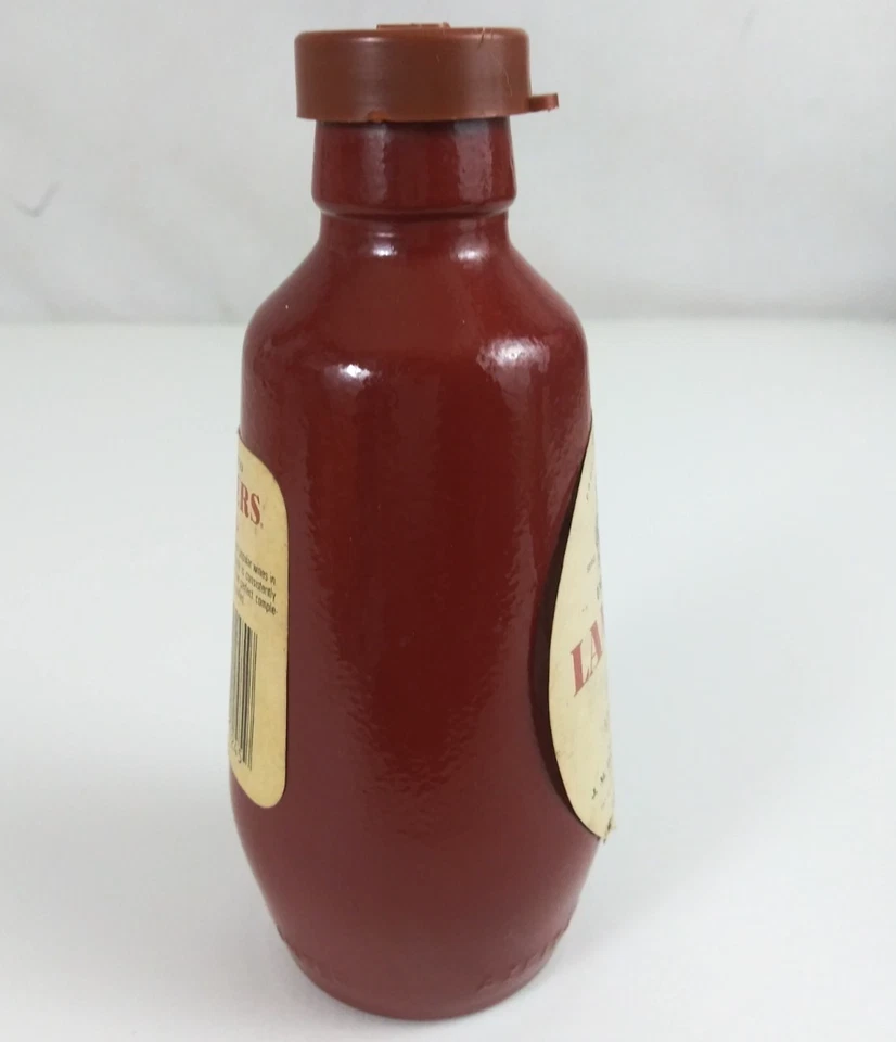 Botella de vino vintage importada Lancers Vin Rose Glass salero y pimentero Foto 4 de 4