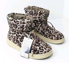 Hey Dude Margot Eco Boots, Leopard Print, Women's 6