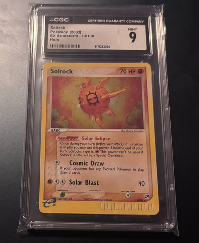Solrock graded CGC 9 for sale on eBay